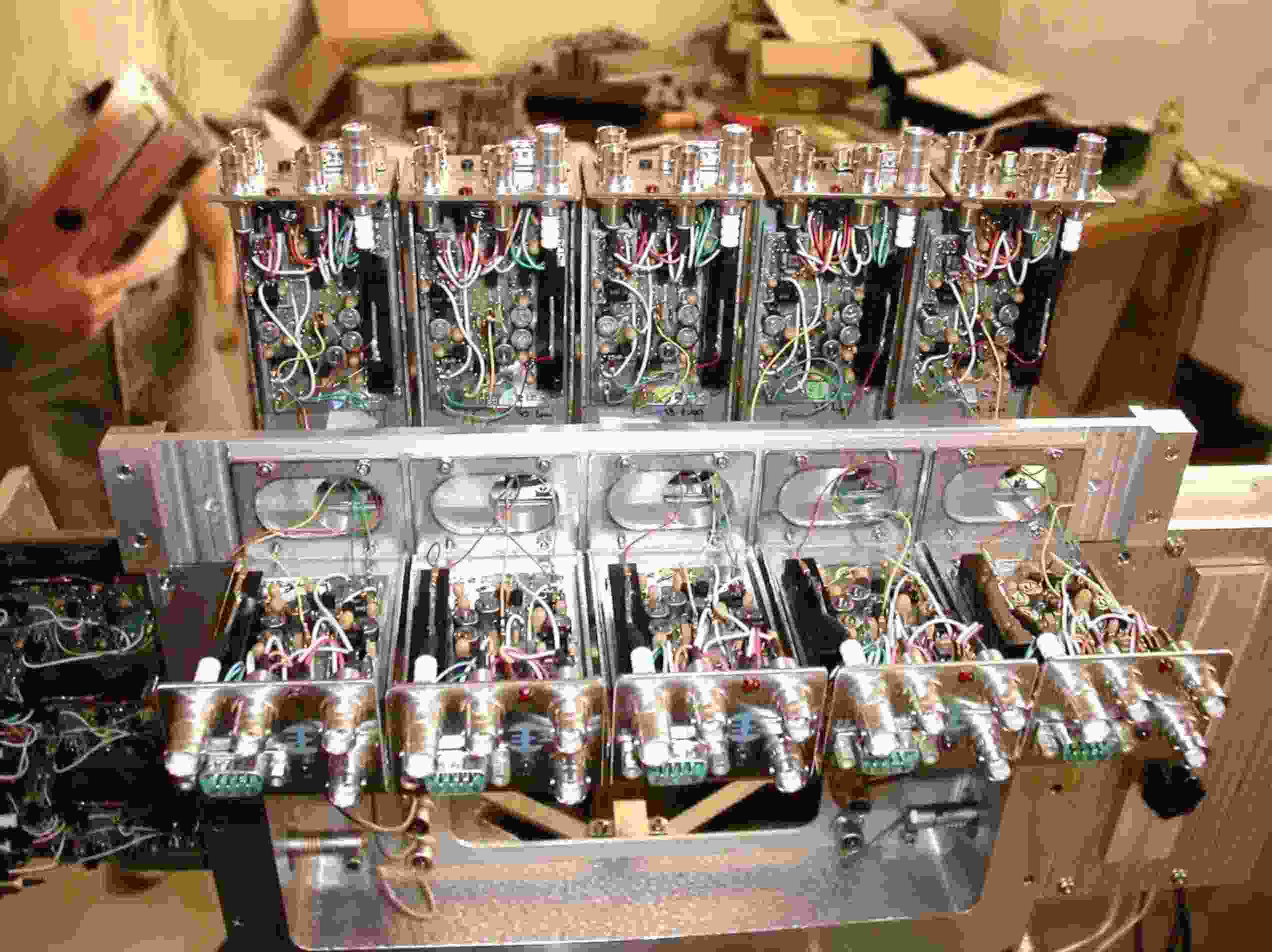 The PIN diode Pre-Amp Assembly (partial)